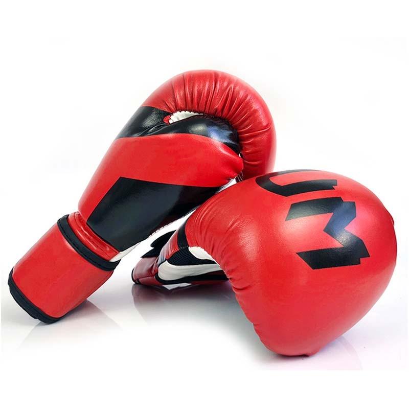NNEDSZ Professional Adult Boxing Training Gloves - 6Oz For Muay Thai Fighting - Red