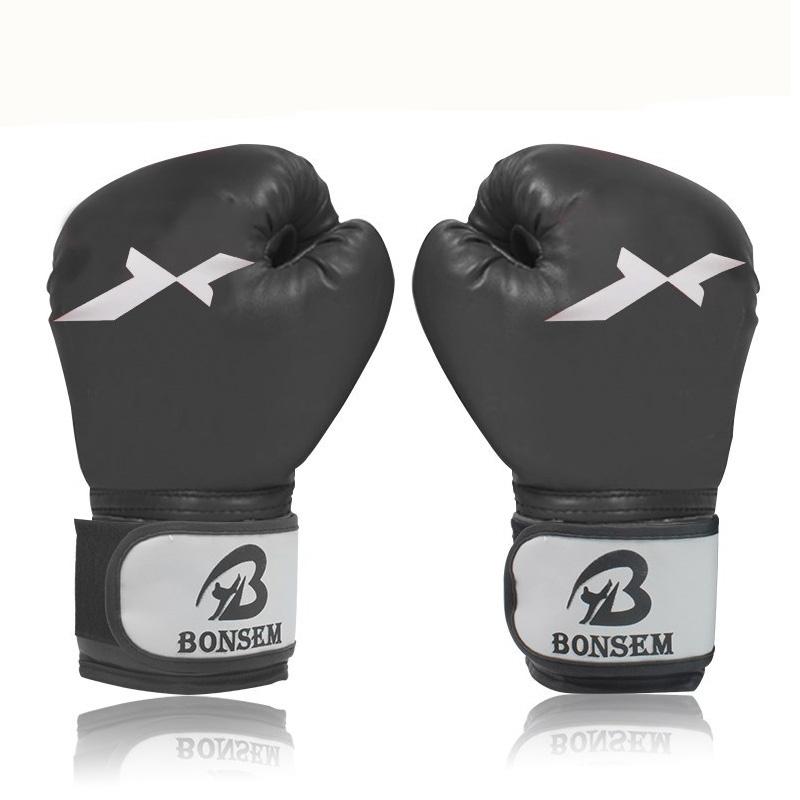 NNEDSZ Adult Training Boxing Gloves - Black