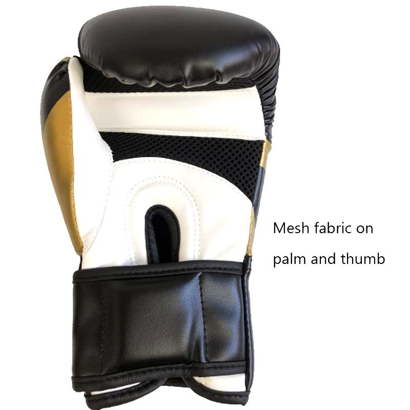 NNEDSZ Professional Adult Boxing Training Gloves - 6Oz For Muay Thai Fighting - White