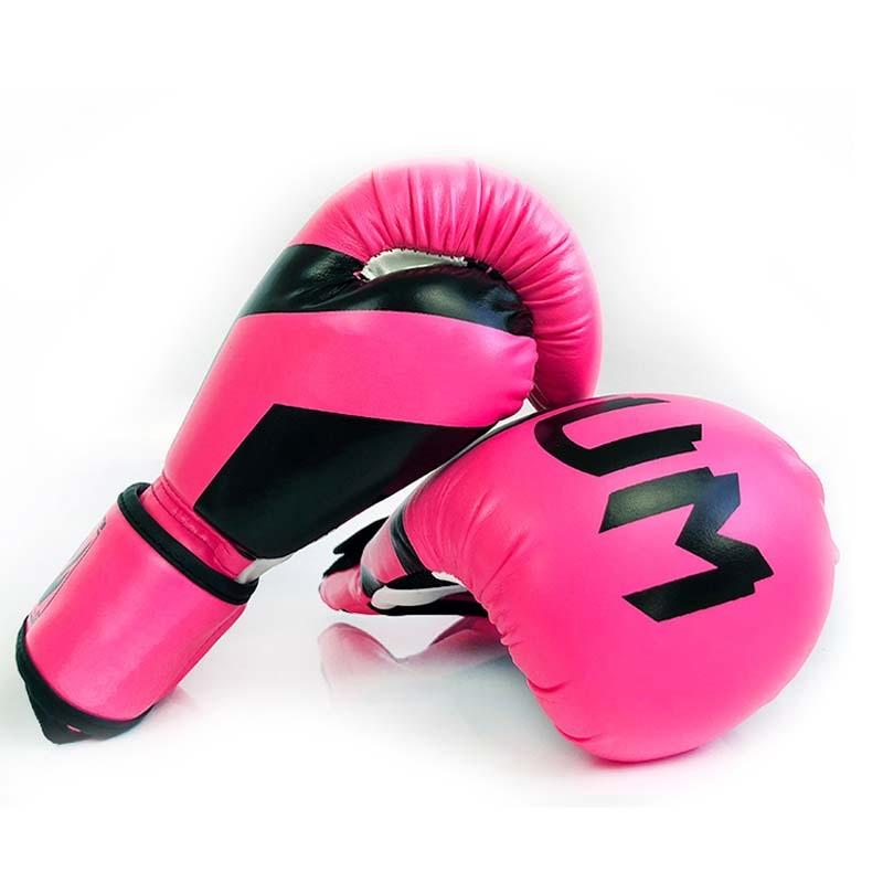 NNEDSZ Professional Adult Boxing Training Gloves - 6Oz For Muay Thai Fighting - Pink