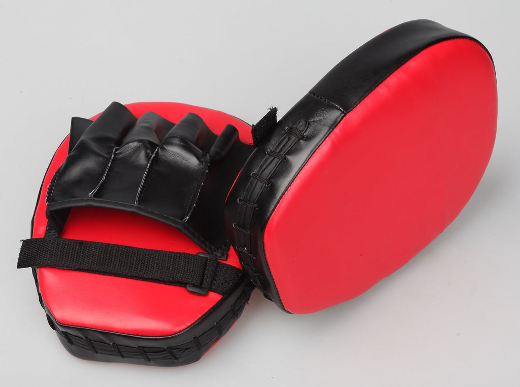 NNEDSZ x Thai Boxing Punch Focus Gloves Kit Training Red & Black