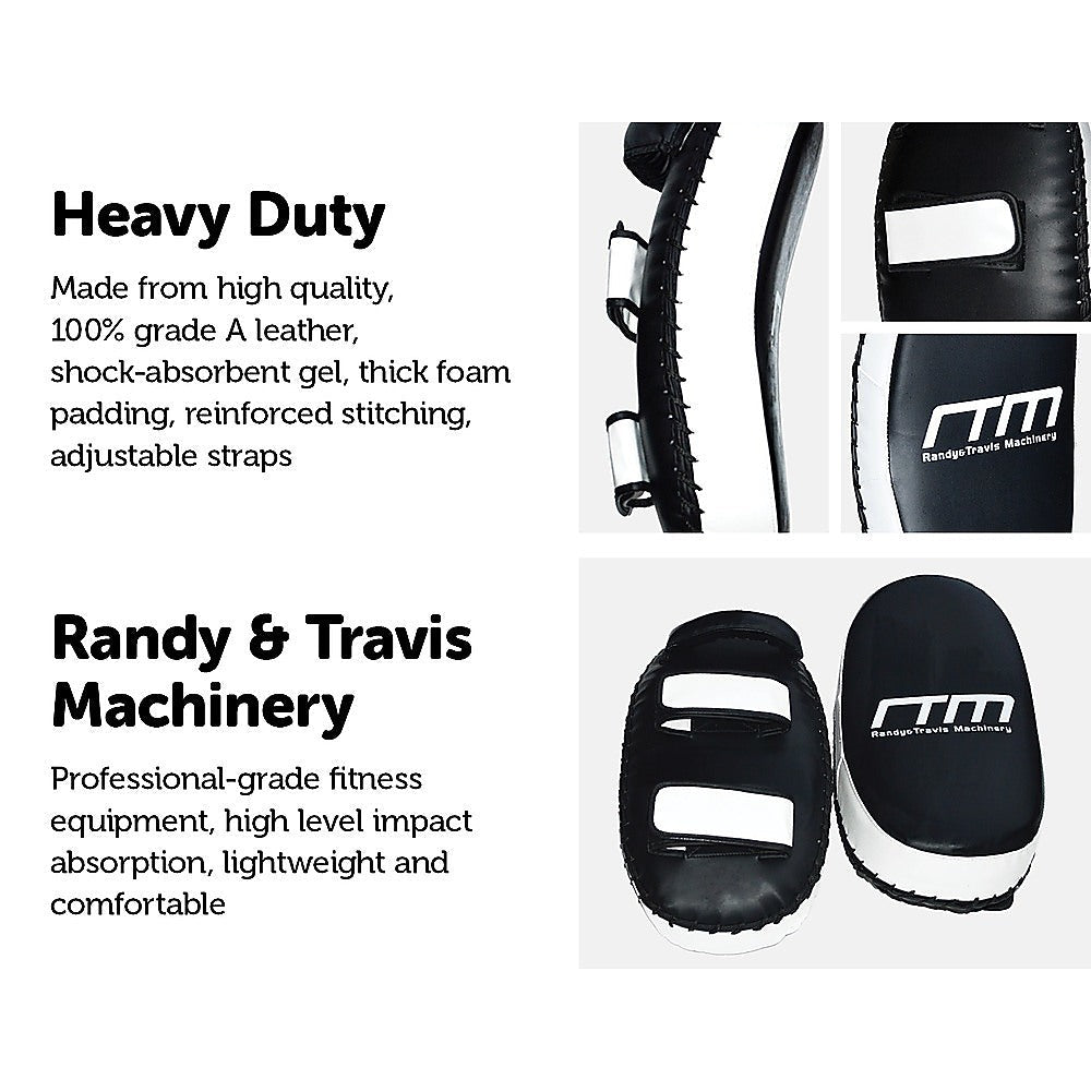 NNEDSZ MMA Kick Boxing Pads Curved Strike Shield Punching Bag Focus Arm Muay Thai