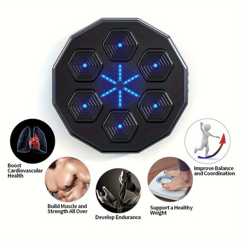 NNEDSZ NNETM Smart Wall-Mounted Boxing Trainer with Gloves