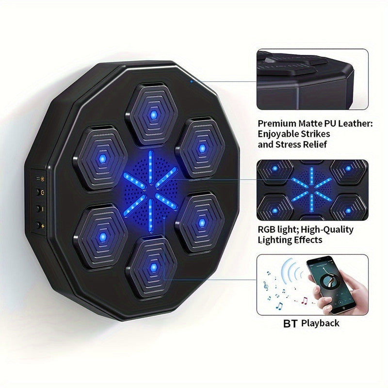 NNEDSZ NNETM Smart Wall-Mounted Boxing Trainer with Gloves