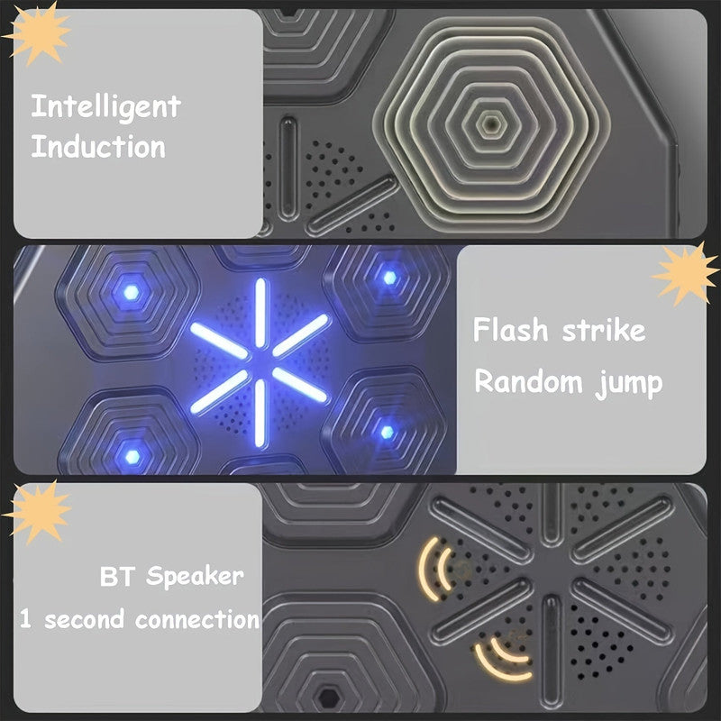 NNEDSZ NNETM Smart Wall-Mounted Boxing Trainer with Gloves